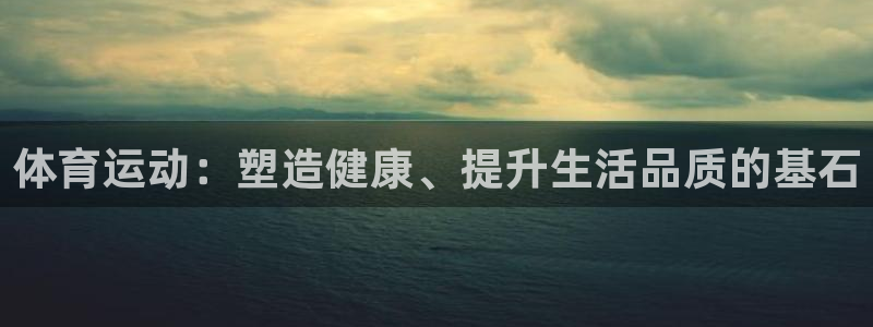 体育运动：塑造健康、提升生活品质的基石