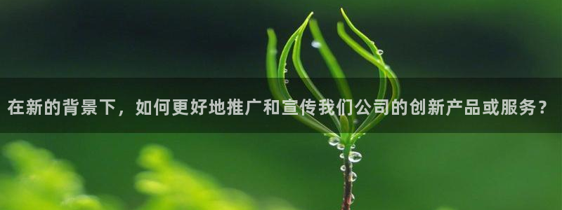 在新的背景下，如何更好地推广和宣传我们公司的创新产品或服务？
